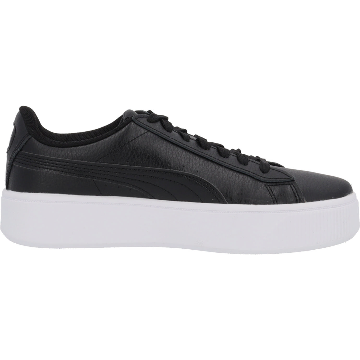 Puma Vikky Stacked L 369143, Sneakers Low, Damen, Schwarz (Puma Black/Puma Black)