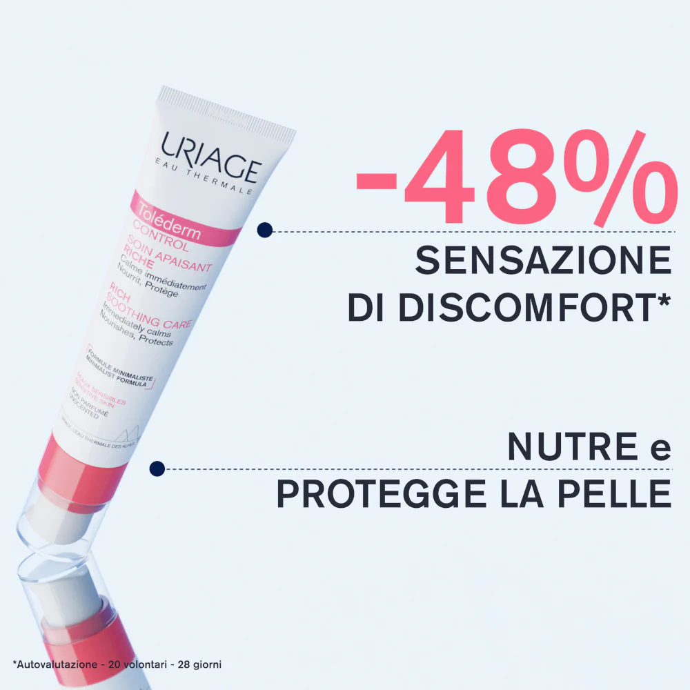 TOLÉDERM CONTROL Toléderm Control Rich Cream - Nyugtató nappali arckrém