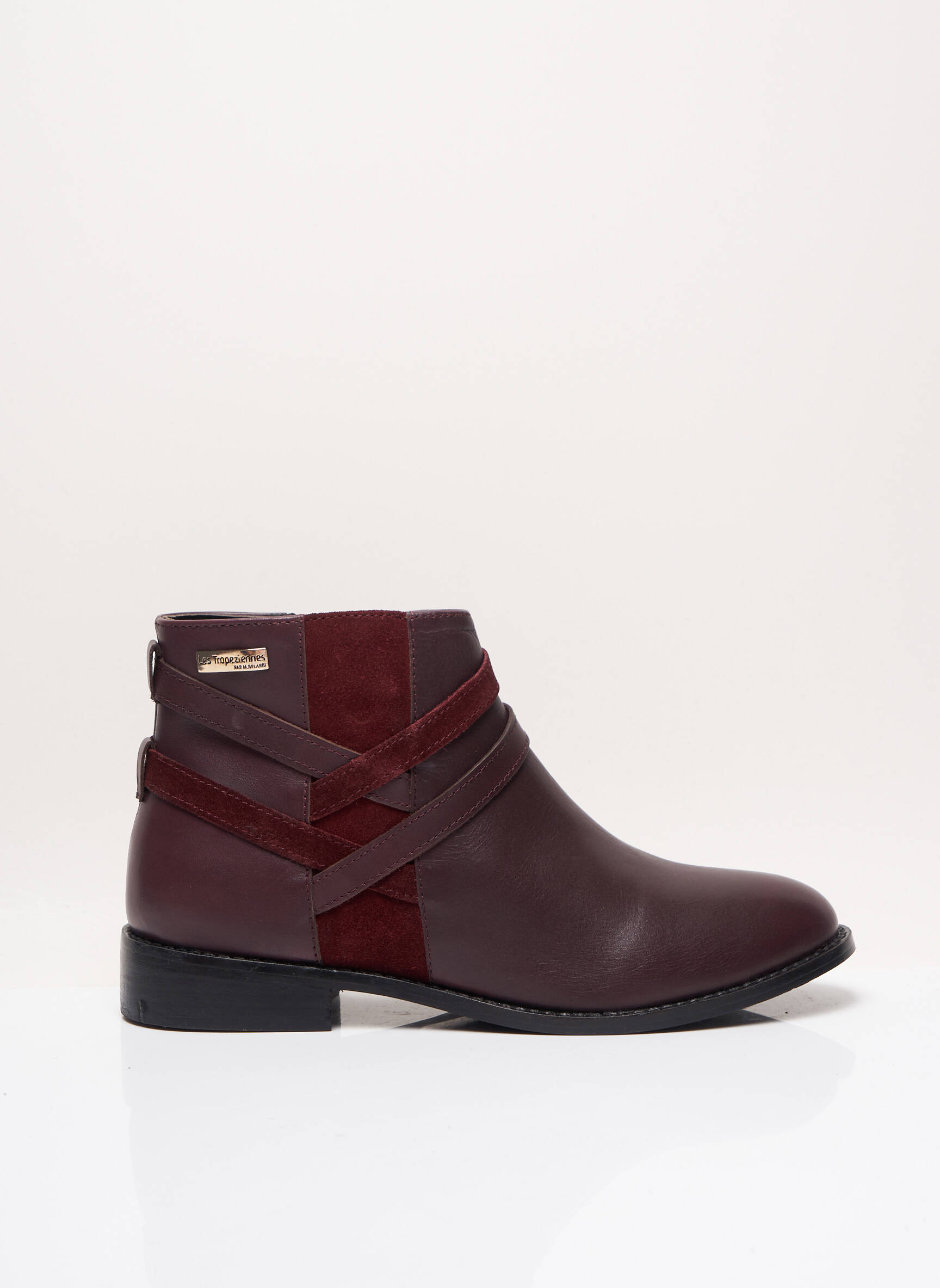 Les Tropeziennes Par M Belarbi Bottines Femme couleur violet