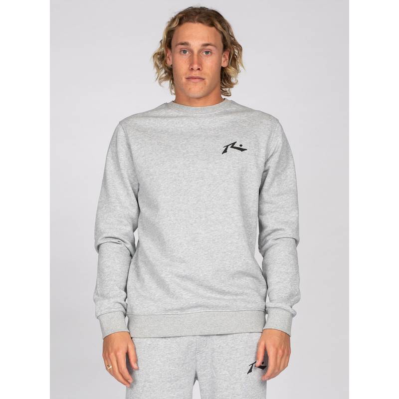 RUSTY ONE HIT WONDER CREW FLEECE Rundhalspullover Herren