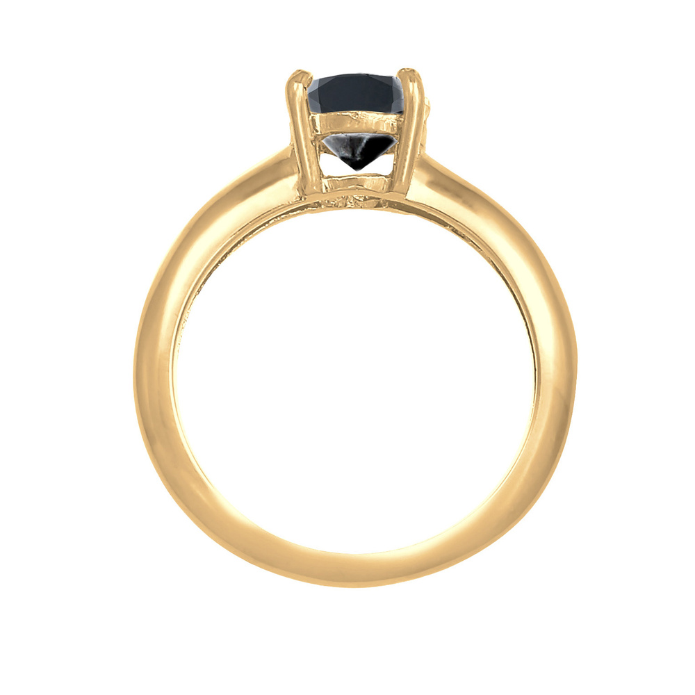 Elli Elli Bague Femmes Solitaire Classique avec cristal de zirconium en argent sterlin Bague