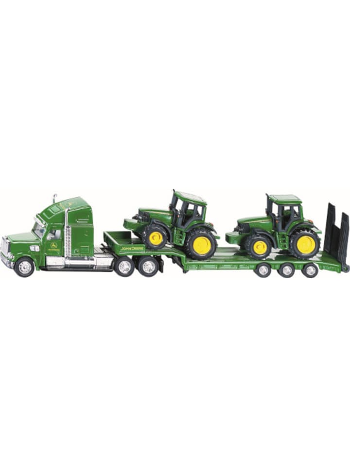 SIKU  Spielzeugfahrzeug 1837 FARMER - Tieflader mit John Deere Traktoren, 1:87 - ab 3J günstig kaufen onesize