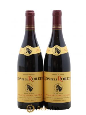 Fleurie Clos de la Roilette  2013 - Lot de 2 Bouteilles