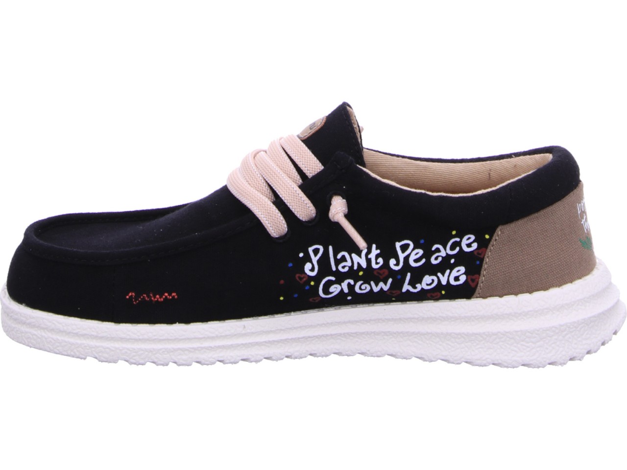 LAUFSTEG Sportliche Slipper schwarz Emma Flowers