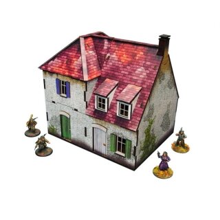 Bolt Action: WW2 Normandy Farmhouse (PREPAINTED)