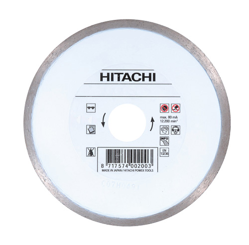 HiKOKI dodatki 752887 Diamantni žagin list 125 x 22,2 x 5 mm za ploščice