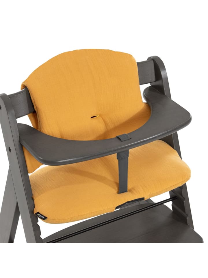 Hauck Hochstuhl Alpha Charcoal Selectline - im Sparset inkl. in gelb,schwarz günstig kaufen onesize