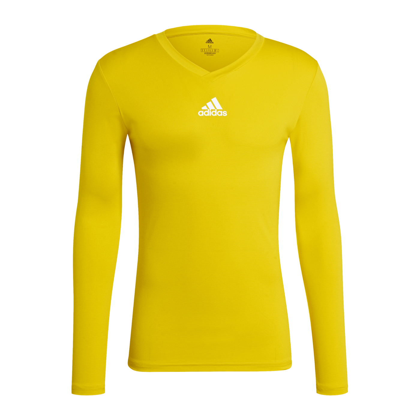 adidas Team Base Top langarm Gelb