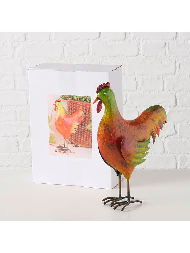 Boltze Dekofigur in Orange/ Grün - (H)33 cm günstig kaufen onesize