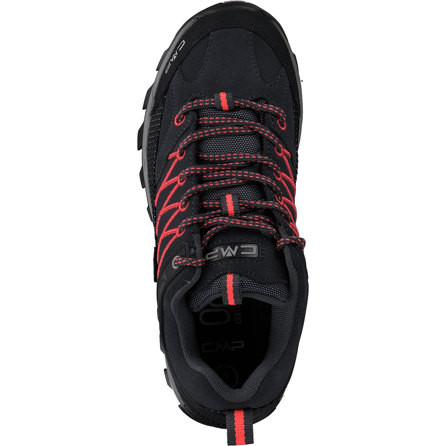 CMP Rigel Low 3Q13246, Trekkingschuhe, Damen, Grau/rot