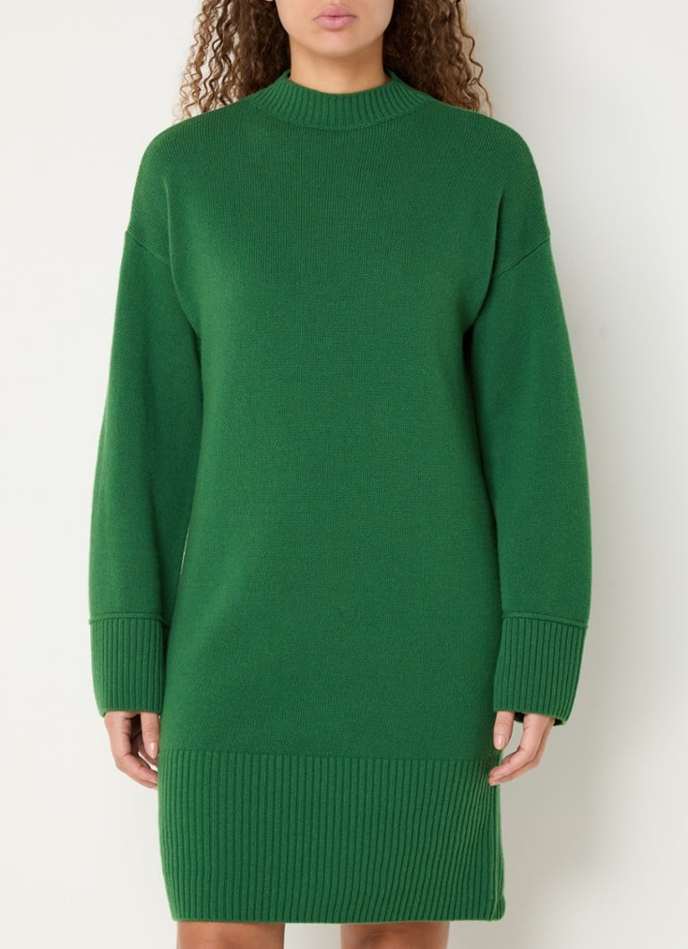 Minivestido de punto Benetton en mezcla de lana