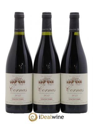 Cornas La Geynale Vincent Paris  2015 - Lot de 3 Bouteilles