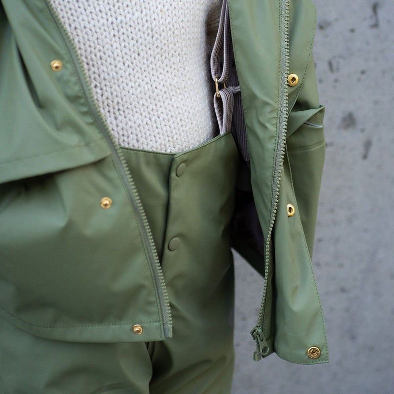 aarhus rain jacket palma - Grün
