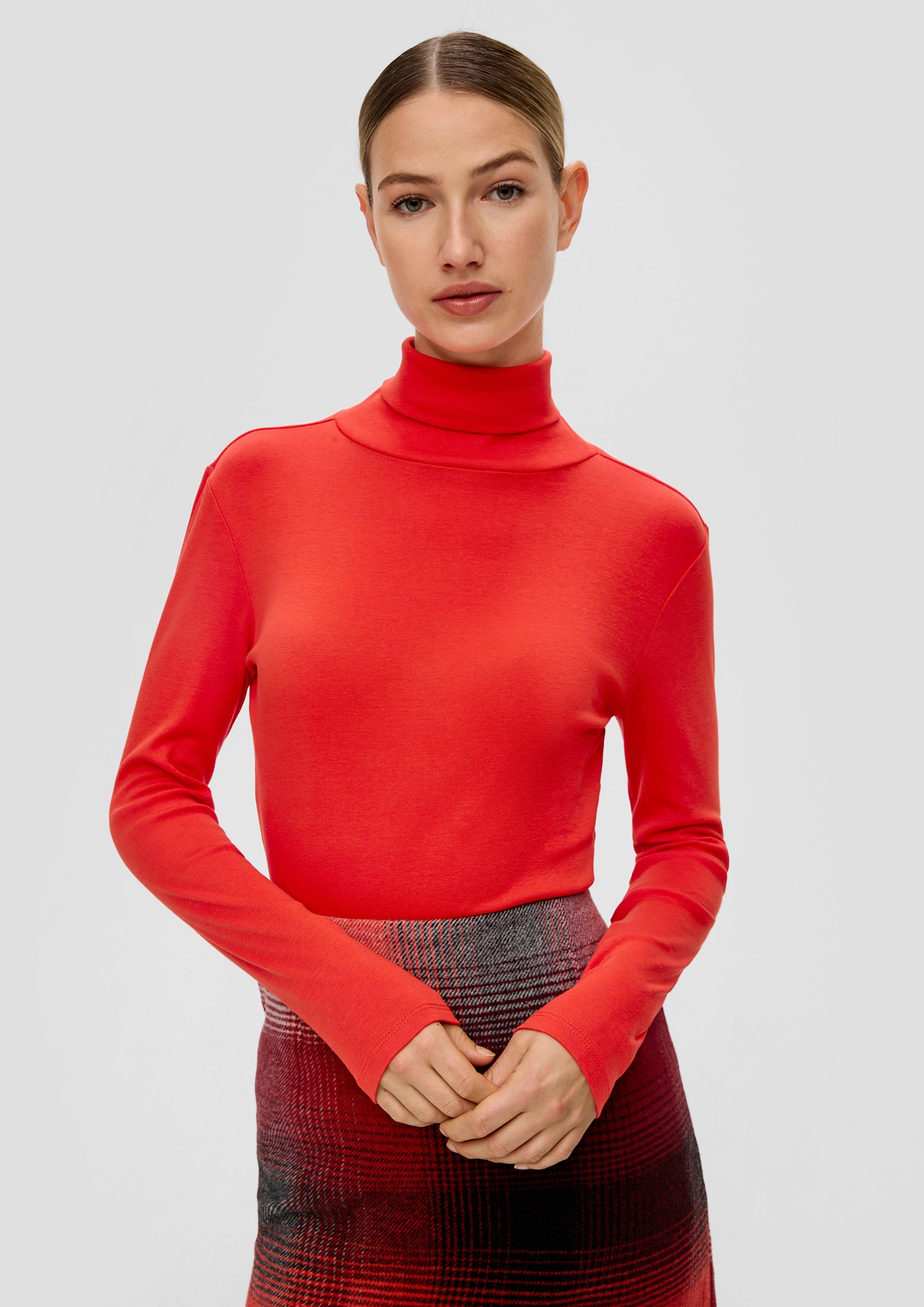 Longsleeve mit Rippstruktur  2139883-3074