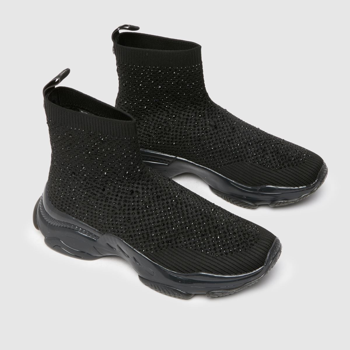 Steve Madden Master R Sock Superge v črni barvi
