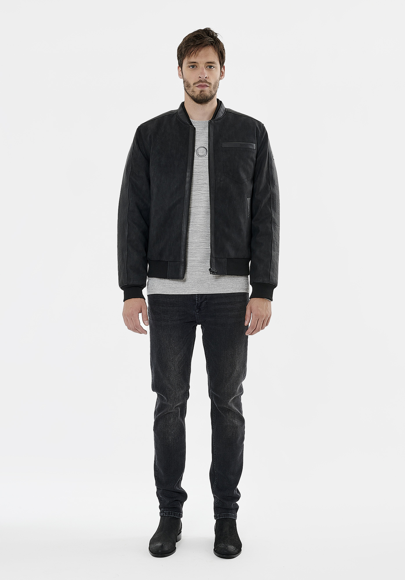 VEMAR  Blouson noir homme
