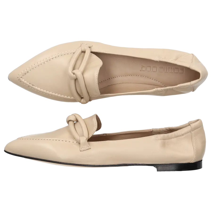 Pomme D`OR - Loafer 0813 Nappaleder - beige