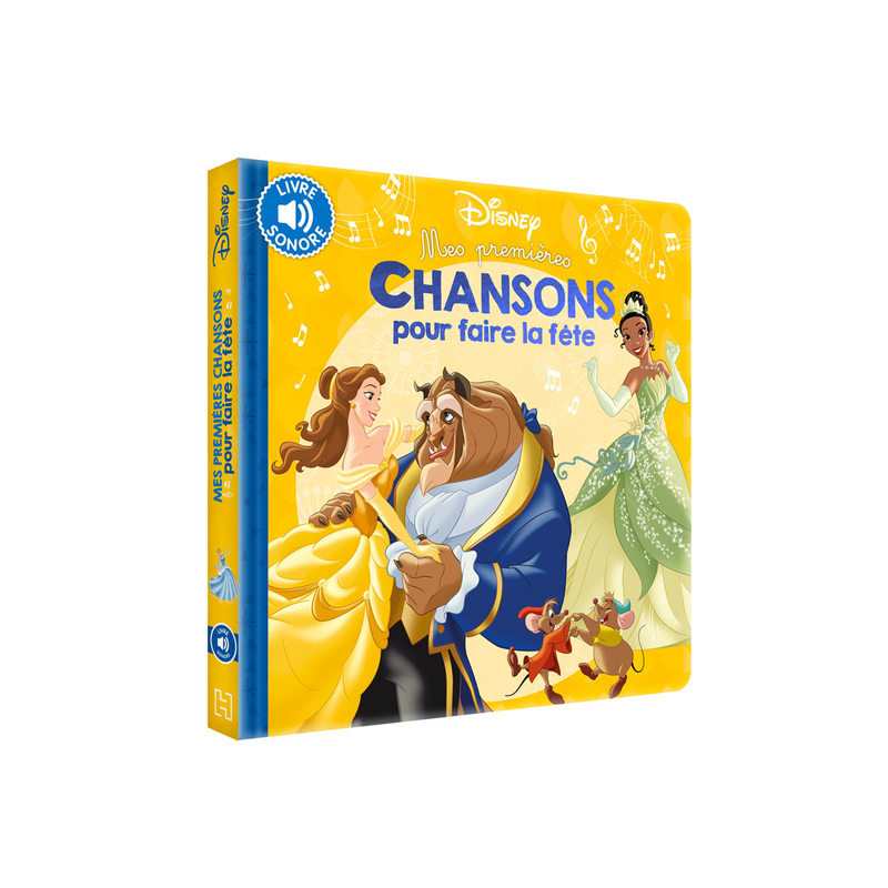 Livre sonore Mes premières chansons pour faire la fête - Hachette Jeunesse