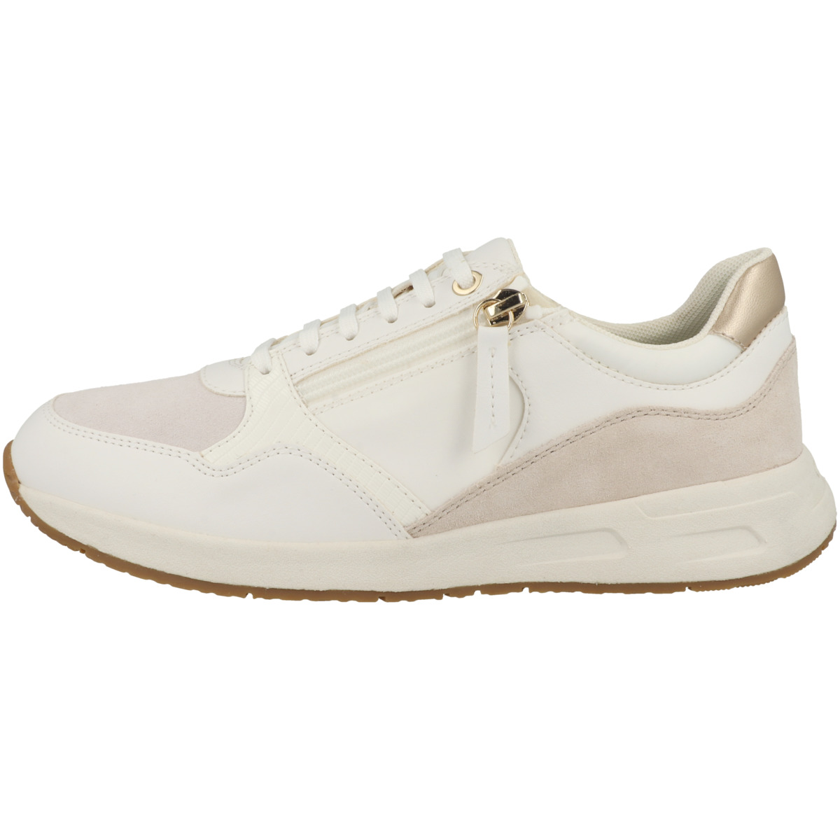 Geox D Bulmya B Sneaker Low weiss