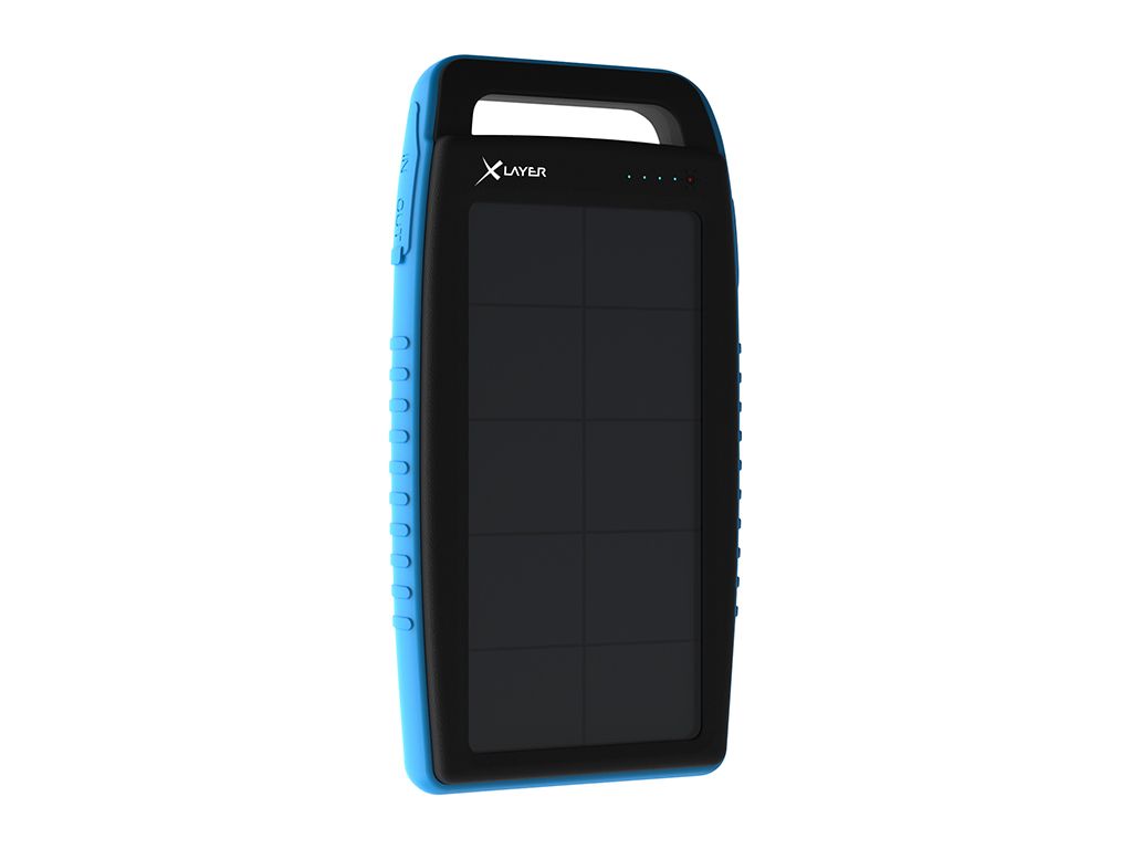 XLayer PLUS Solar 15.000 mAh Powerbank