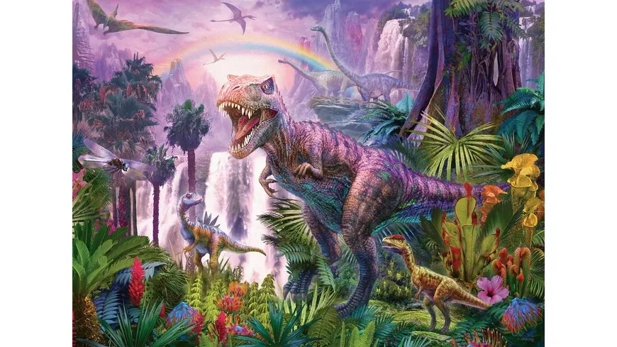 Ravensburger Puzzle - Dinosaurierland, 200 XXL Teile