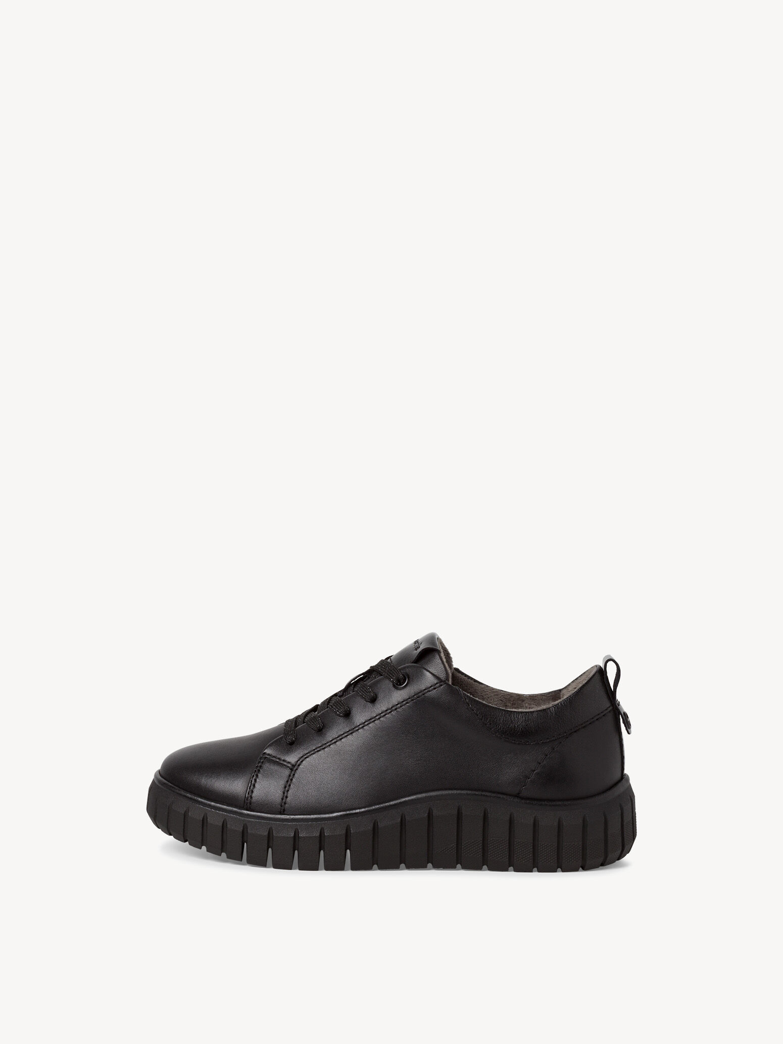 Basket en cuir - noir
