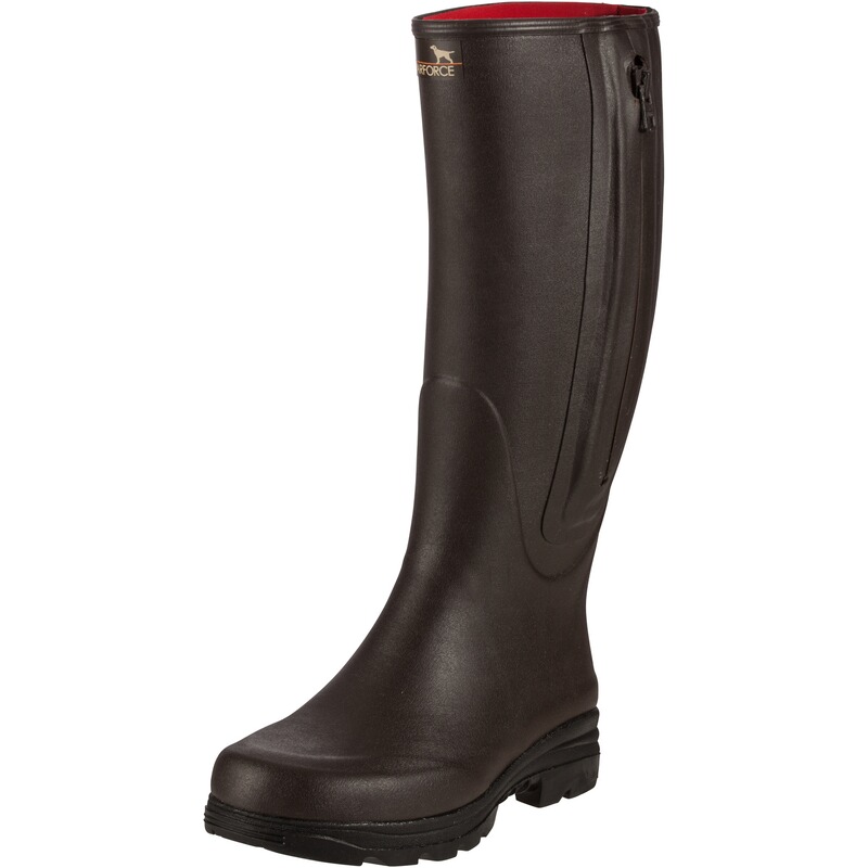 Parforce Gummistiefel mit Rei&szlig;verschluss und Neoprenfutter