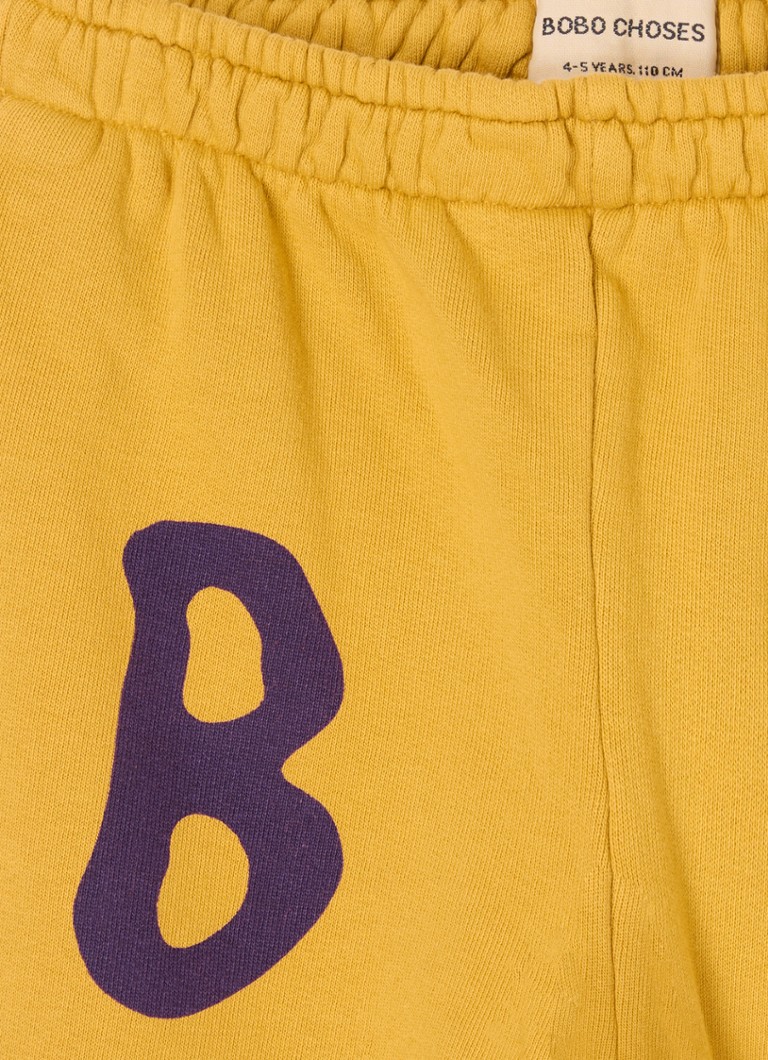 Pantaloni de trening conici din bumbac organic BOBO CHOOSES