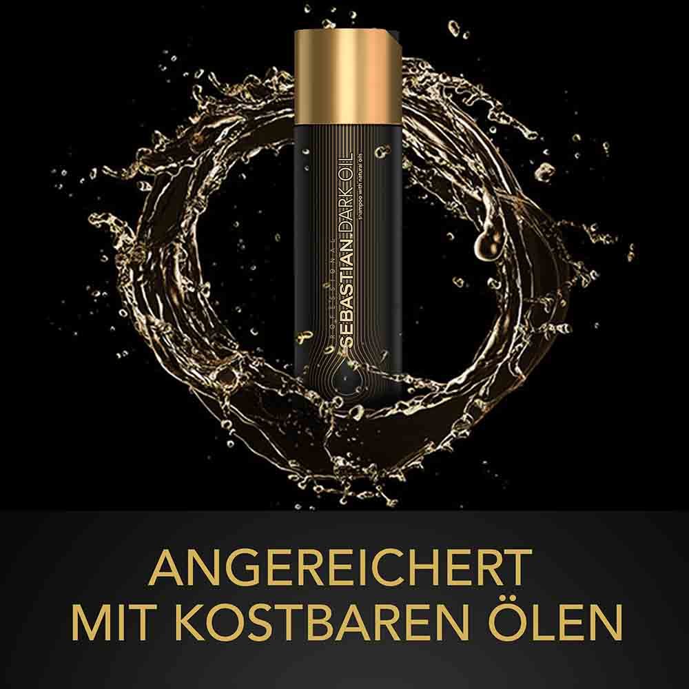 Sebastian Professional Professionelle Shampoos Dark Oil Shampoo - für schwerelosen Glanz