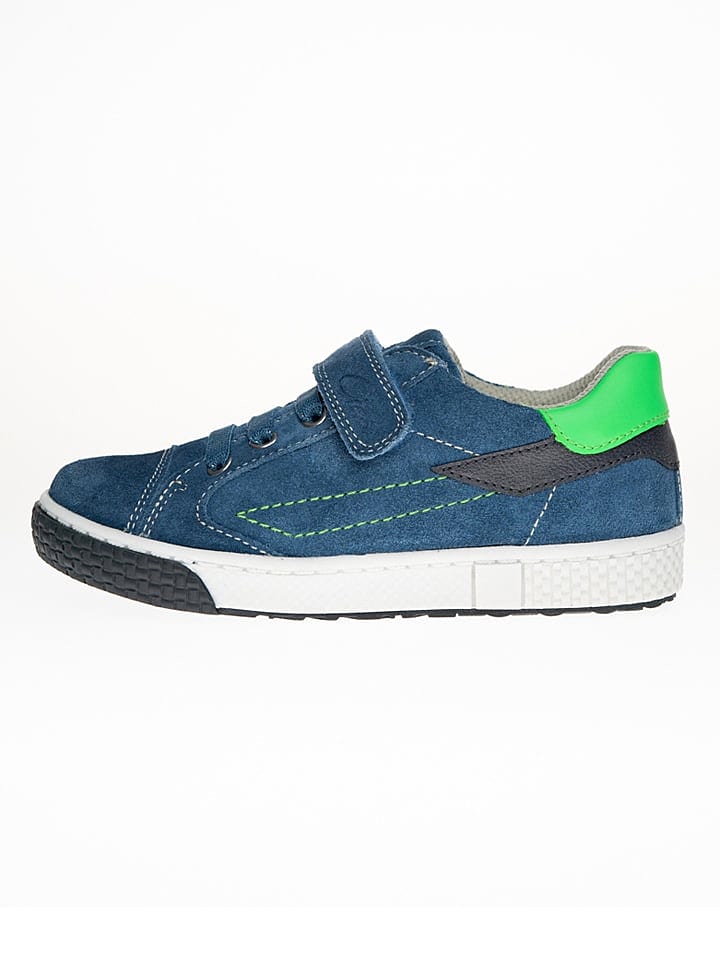 Ciao Leder-Sneakers in Blau günstig kaufen 30