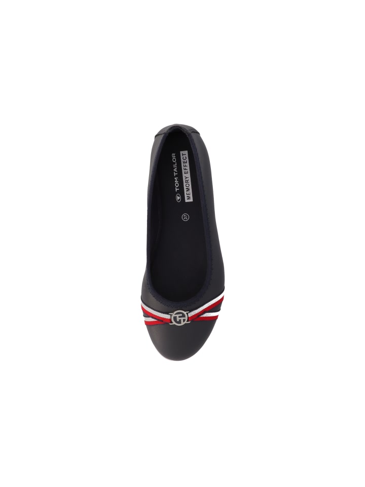 Tom Tailor Klassische Ballerinas in Blau günstig kaufen