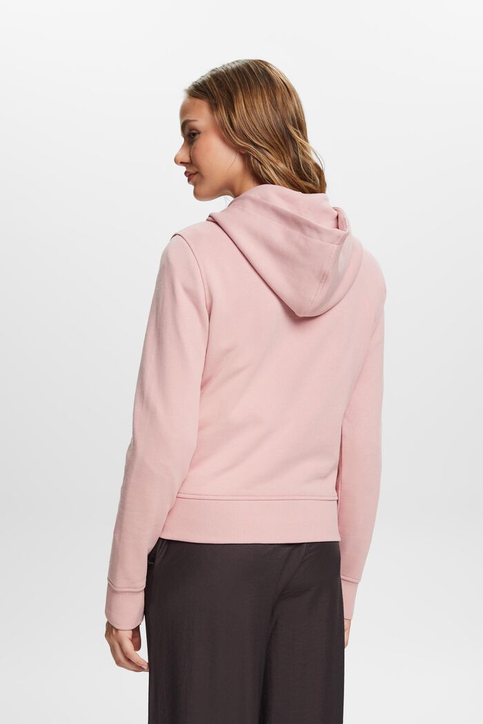 Hoodie mit Logostickerei, Bio-Baumwolle