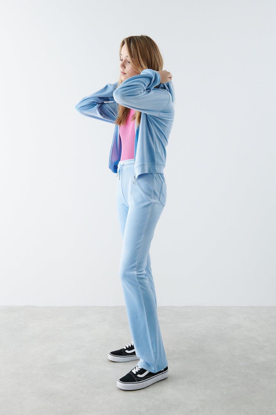 Y velour pants