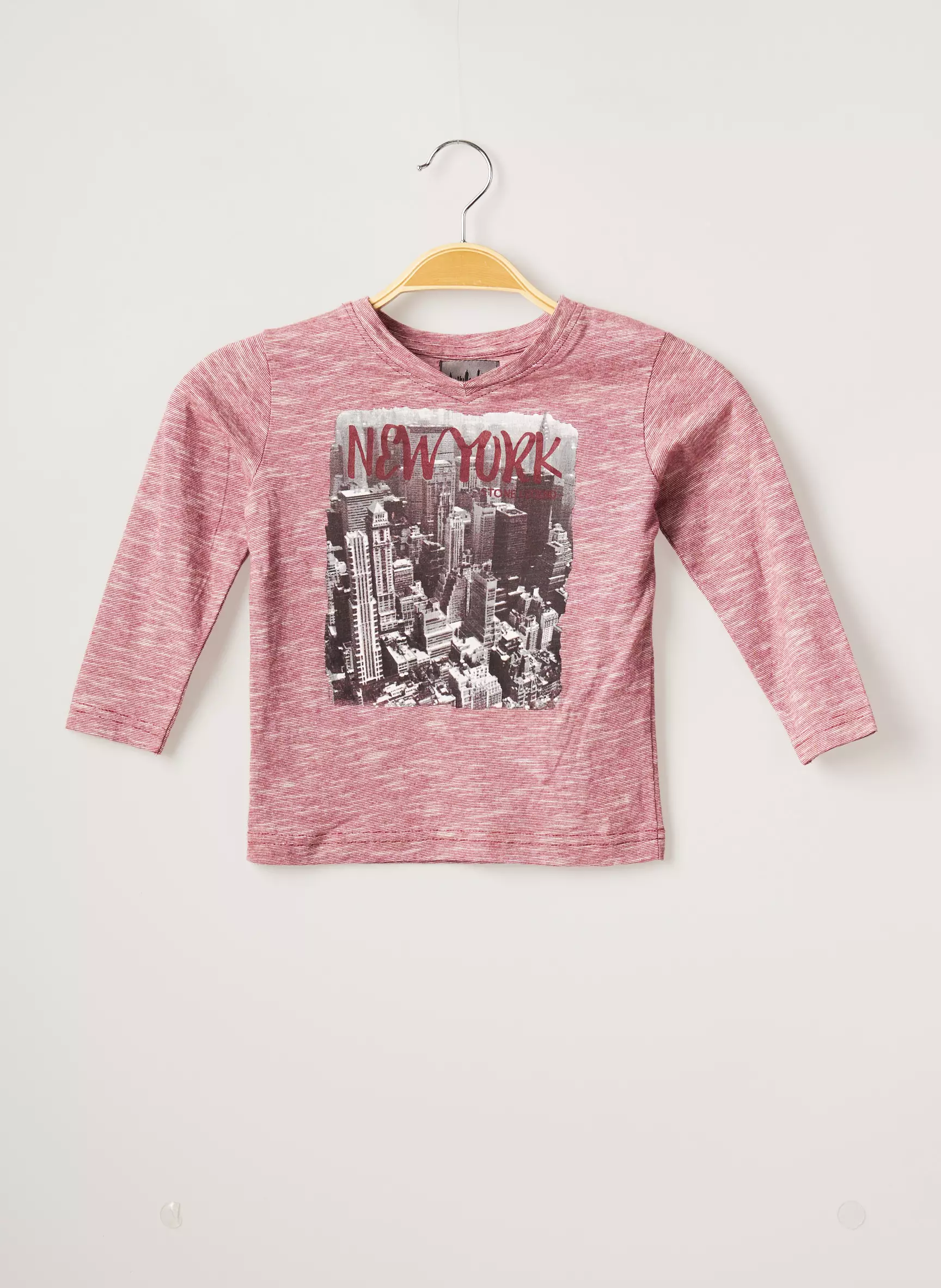 Stone Legend Tshirts Garcon couleur rouge