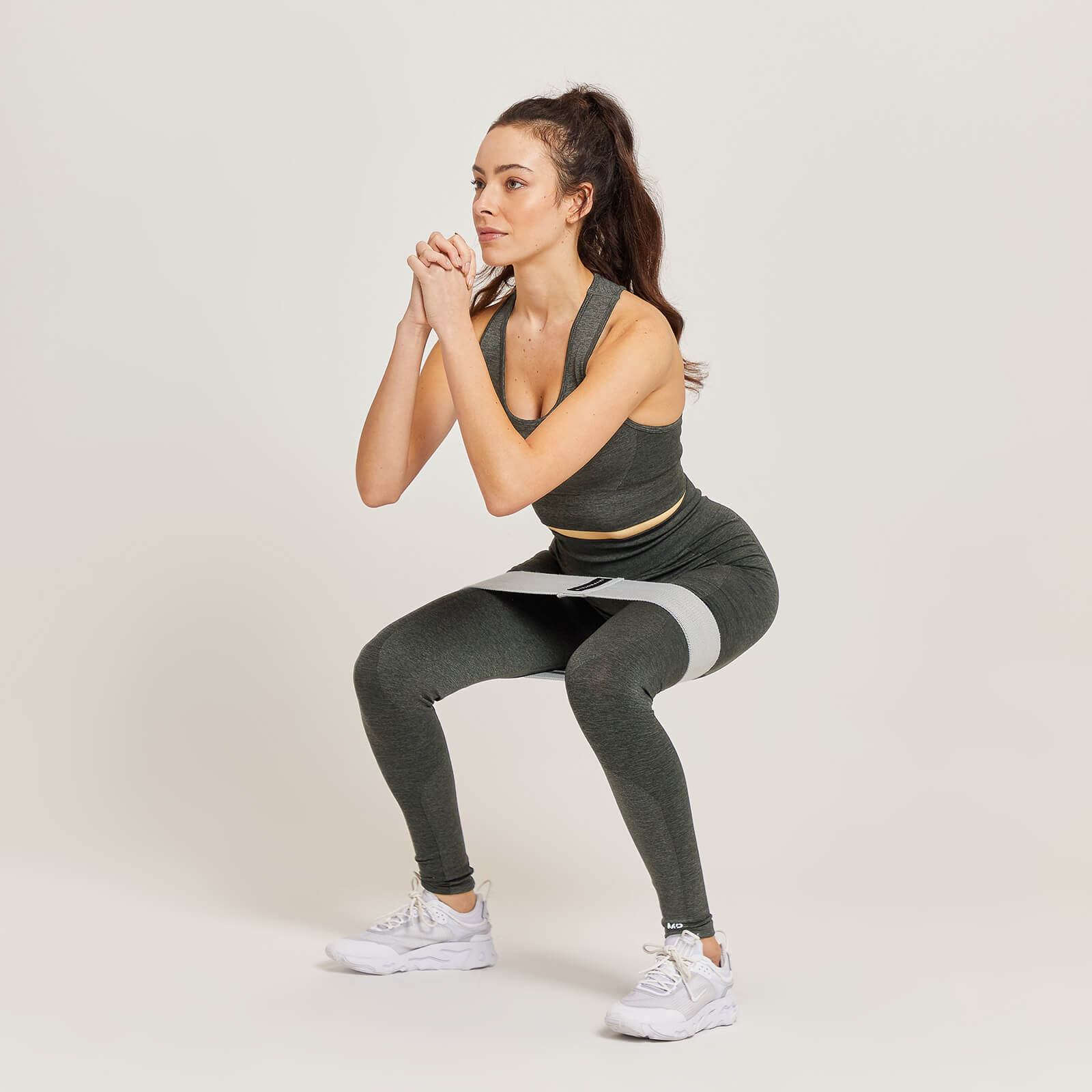 Legging ¾ taille haute MP Curve pour femmes – Carbone chiné