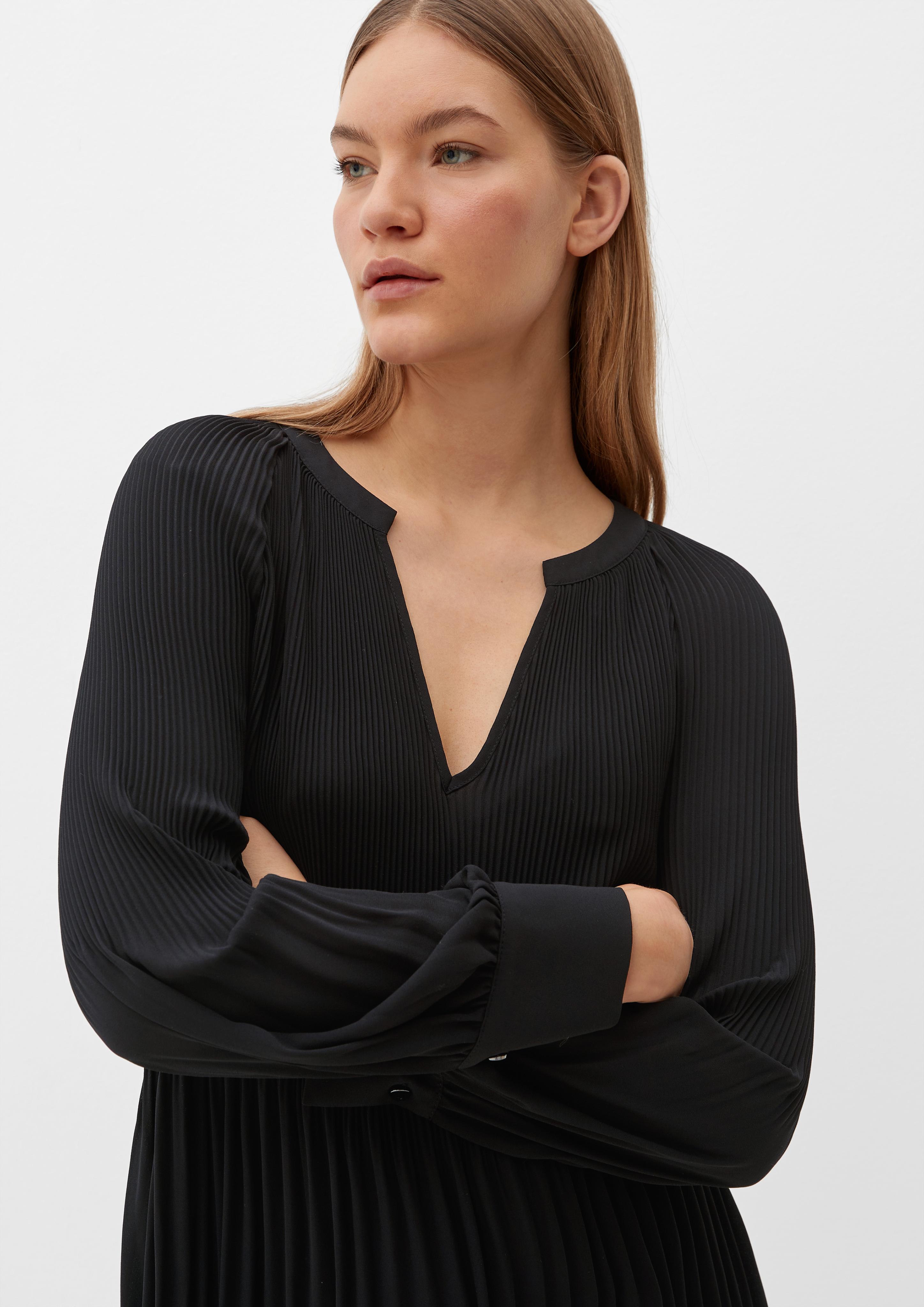 Bluse mit Plissée-Struktur  2121714-9999