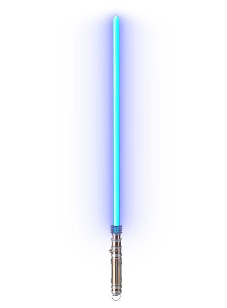 Metamorph Kostüm Star Wars Episode 9 The Black Series Leia Organa F, Exakte Replik von Leias blauem Lichtschwert aus Star Wars Episode 9