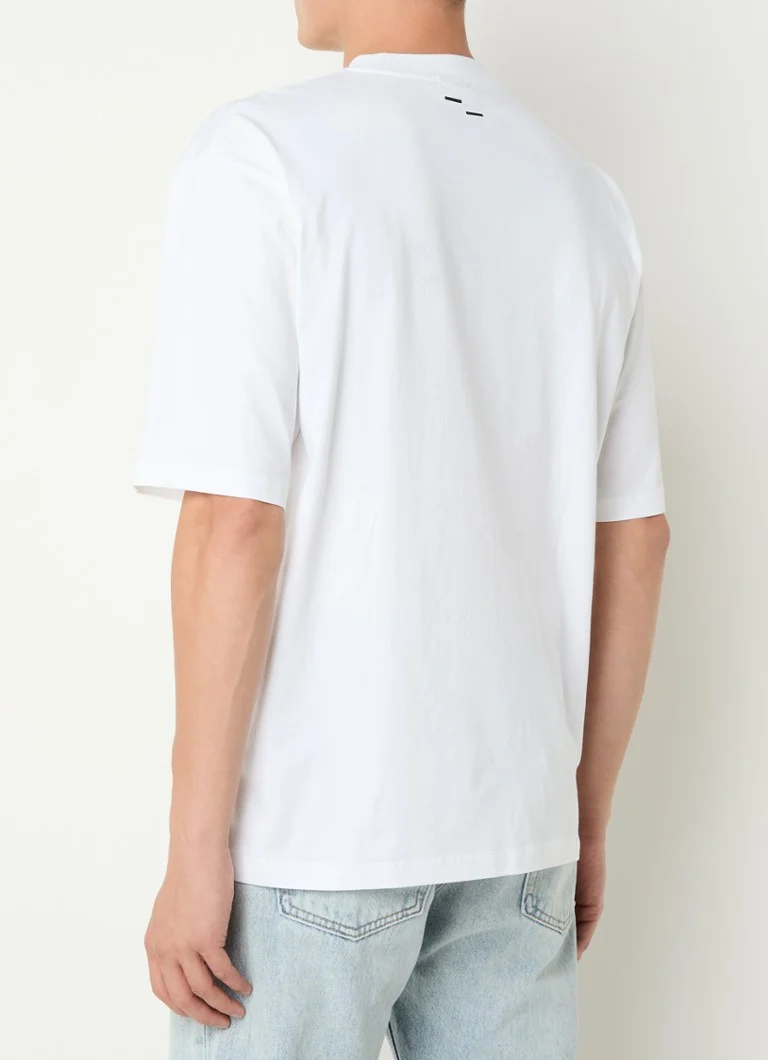Tricou cu logo Boxy Filling Pieces