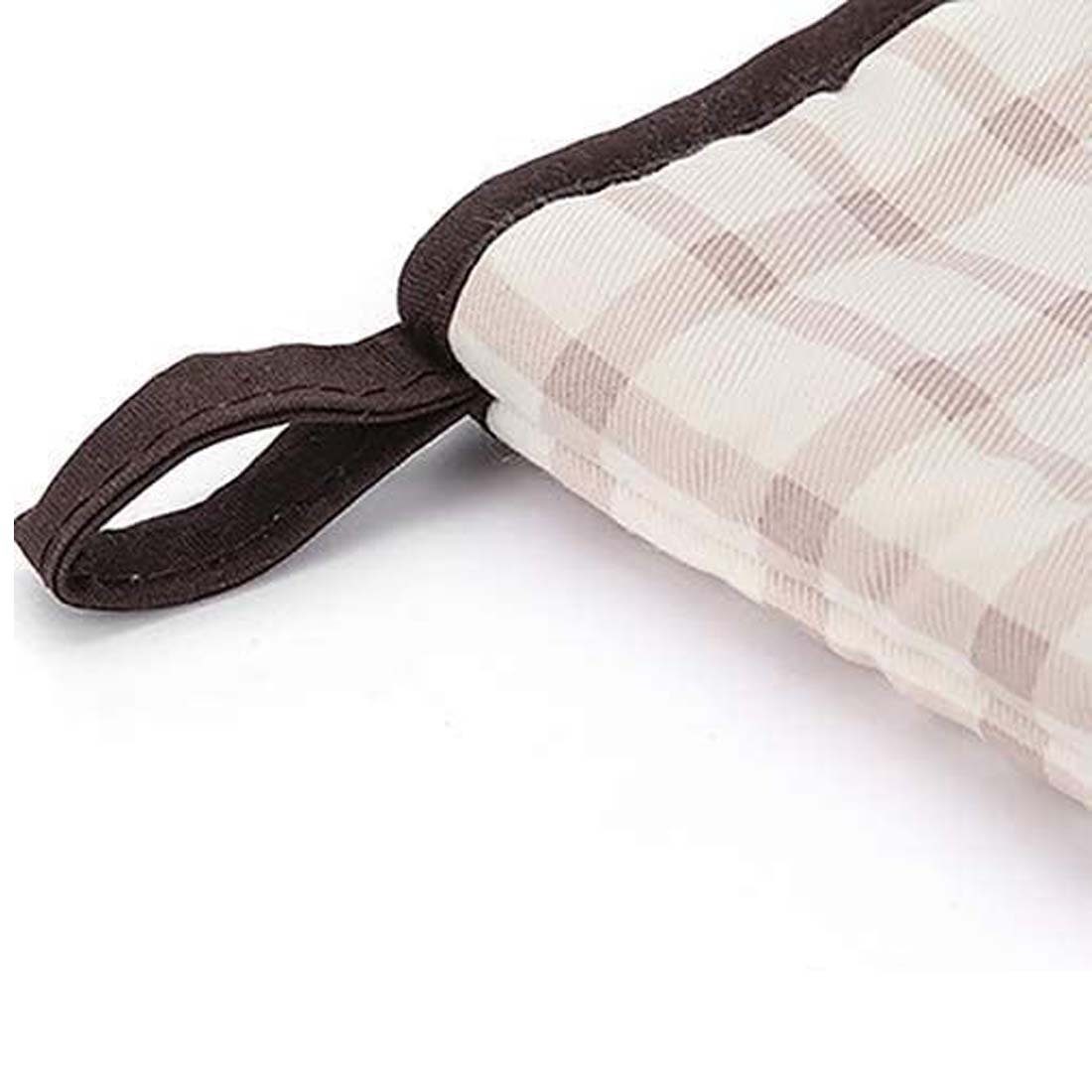 DRSEON Topfhandschuhe Ofenhandschuhe Baumwolle 2er Set , (2-tlg)