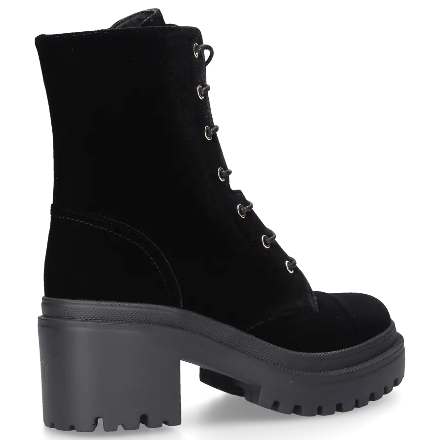 Giuseppe Zanotti - Stiefeletten VERONICA Veloursleder - schwarz