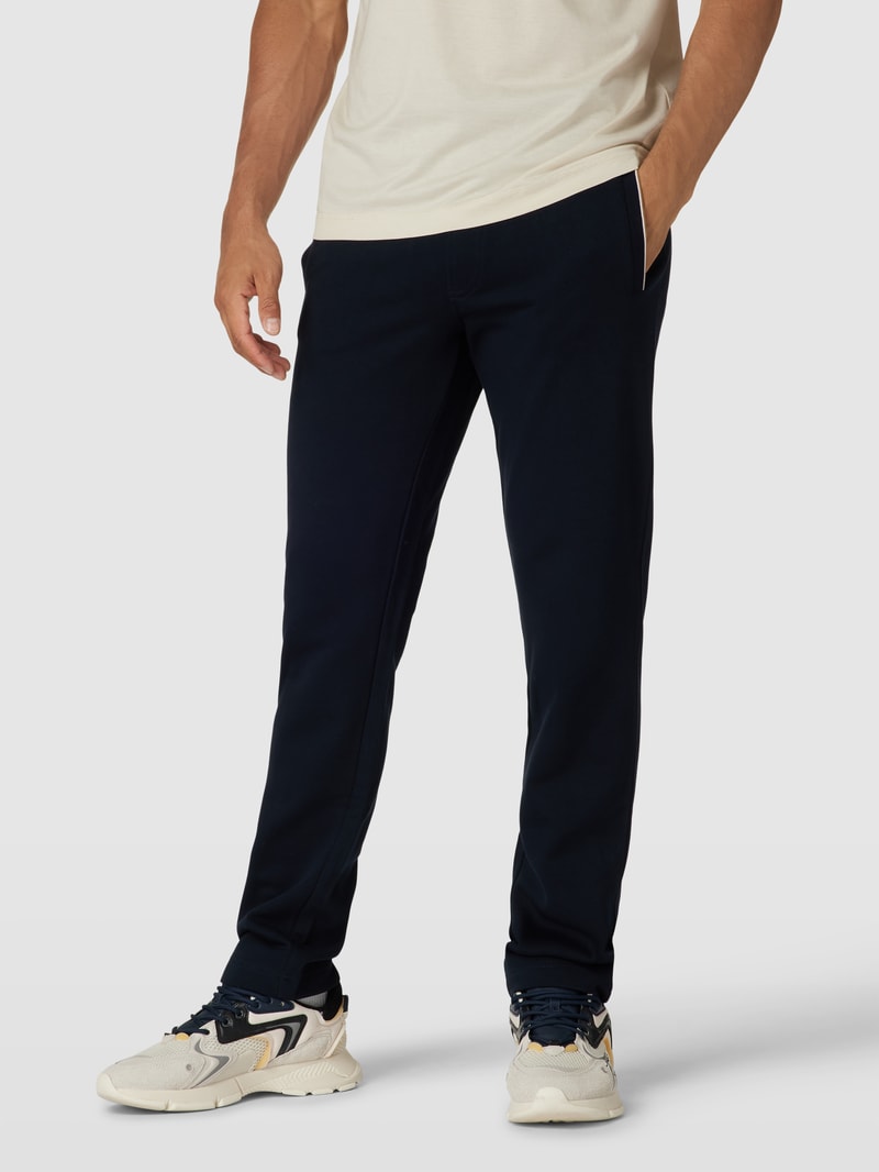 Sweathose mit Eingrifftaschen in marineblau