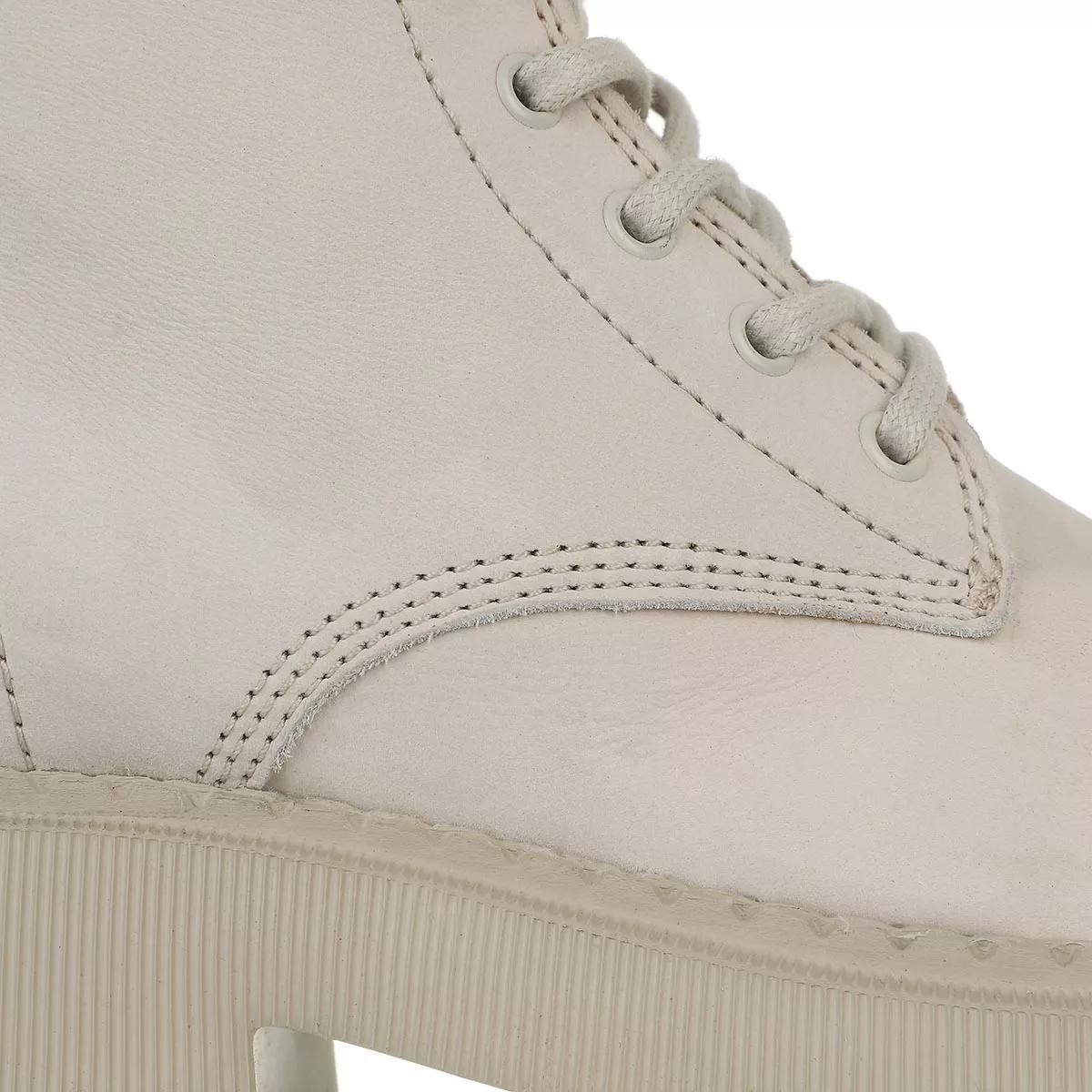 TORAL Stiefeletten weiss Schnürstiefel