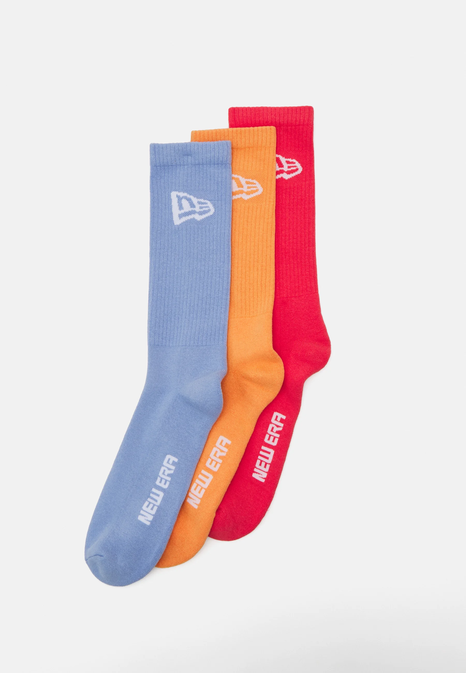 Calcetines unisex New Era FLAG CREW, paquete de 3