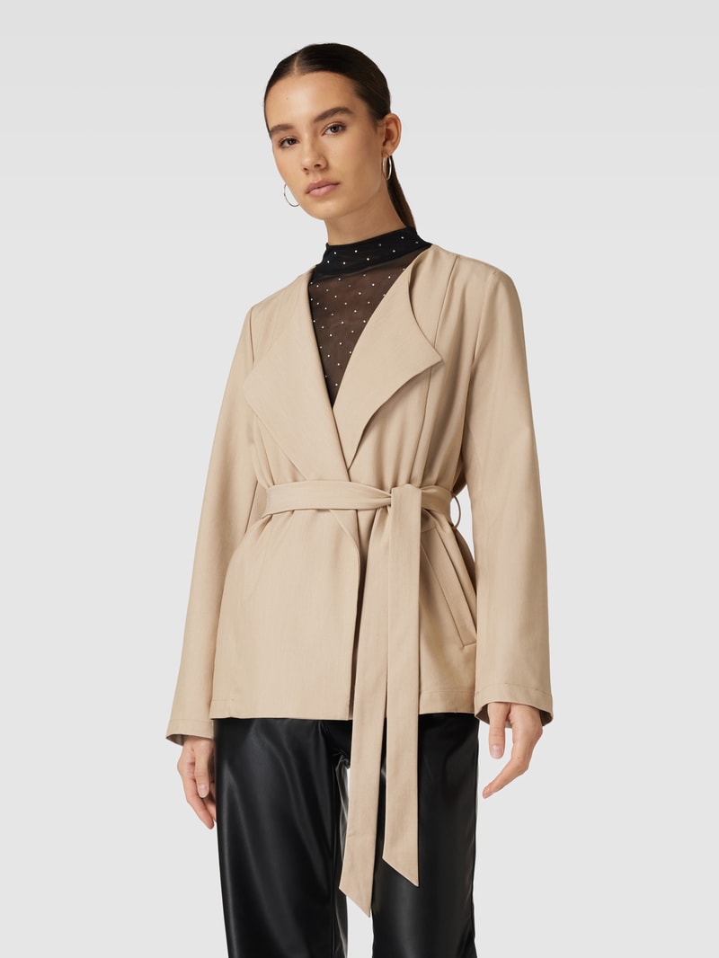 Blazer mit Reverskragen Modell 'BOSS' in sand