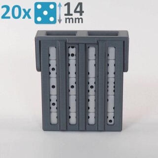 Dice Pro Keeper - 14mm (Silber)
