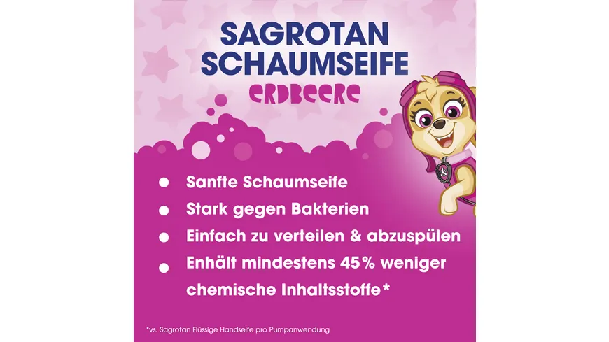 Sagrotan Kids Schaumseife Erdbeere 250 ml