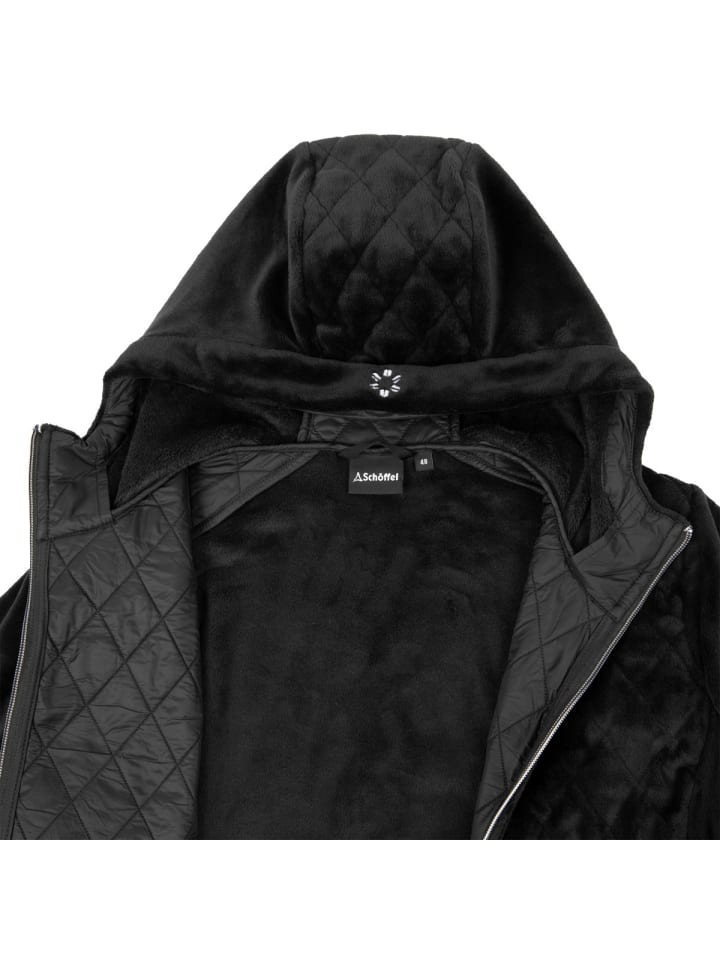 Schöffel Fleecejacke Stockalp in schwarz günstig kaufen