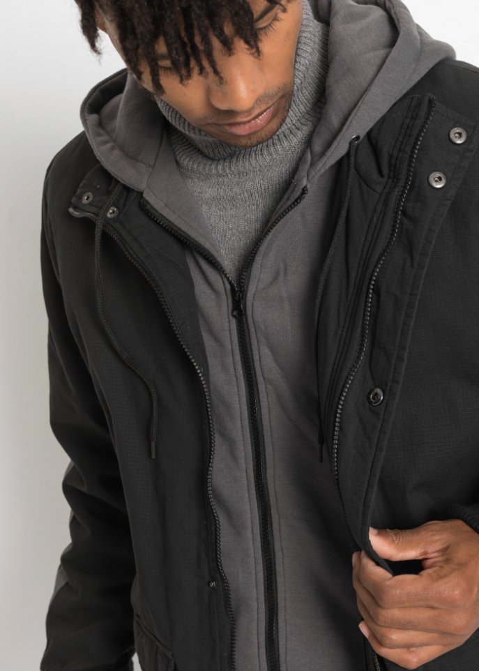 Winterjacke in 2 in1 Optik