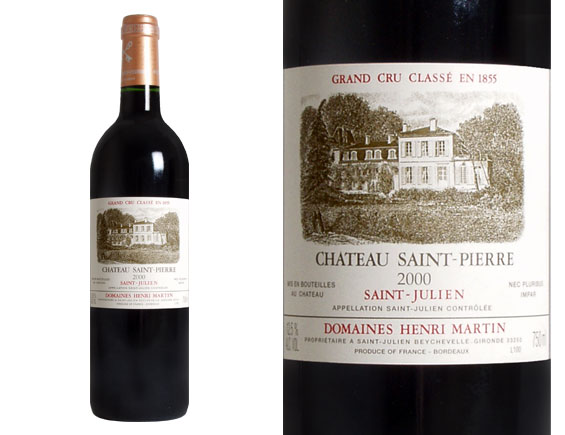 Chateau Saint-Pierre Rouge 2000 Bordeaux Saint-Julien