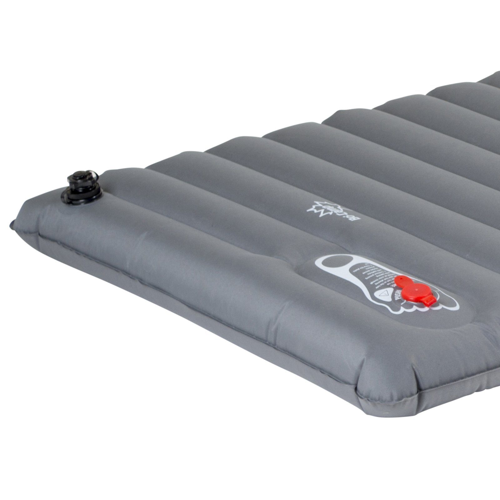 Bo-Camp Luftbett Luftbett Flex Trekking Isomatte, Camping Luft Matratze 194x70x10cm Pumpe